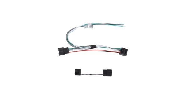 Amplifier Adapter Interface Car Stereo Wire Harness 2PCS for C7 2014 to 2019 Noise Reduction ANC Harness