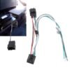 Amplifier Adapter Interface Car Stereo Wire Harness 2PCS for C7 2014 to 2019 Noise Reduction ANC Harness