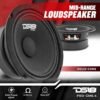 DS18 PRO-GM6.4PK Mid and High Complete Package Door Speakers for Car or Truck Stereo Sound System