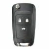 2 3 Buttons Car Key Shell Case Cover Compatible For Spark Orlando Aveo Flip Folding Key Shell Replacement Accessories
